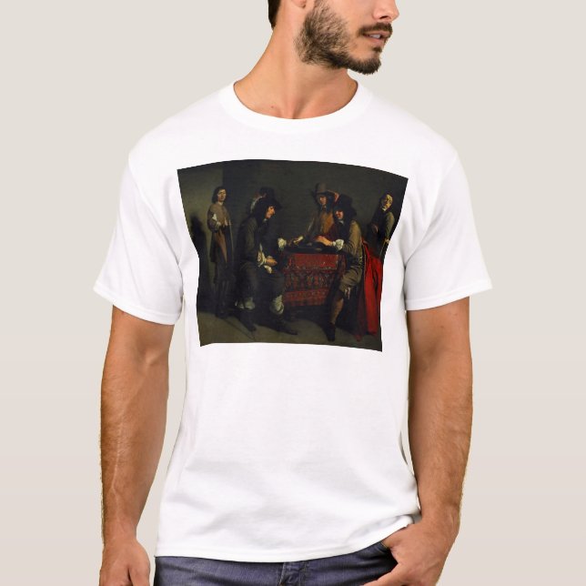 T-shirt Les joueurs de backgammon (Devant)