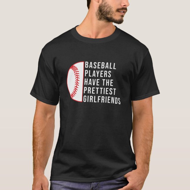T-SHIRT LES JOUEURS DE BASEBALL ONT LES PLUS BELLES PETITE (Devant)