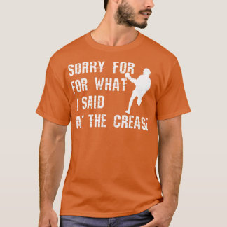 T-shirt Les Joueurs De Crosse Désolé Pour Ce Que J'Ai Dit 