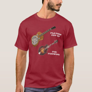 T-SHIRT LES JOUEURS DE DOBRO ONT COUPÉ DES MANDOLINES POUR