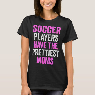 T-shirt Les joueurs de football adorables ont les mamans l