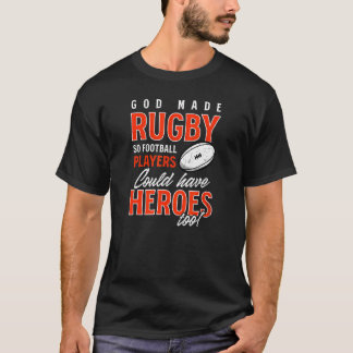 T-shirt Les Joueurs De Football Peuvent Avoir Des Héros Ru