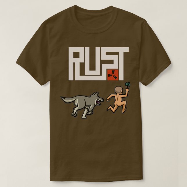 T-shirt Les joueurs de rouille (Design devant)