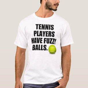 T-shirt Les joueurs de tennis ont les boules brouillées