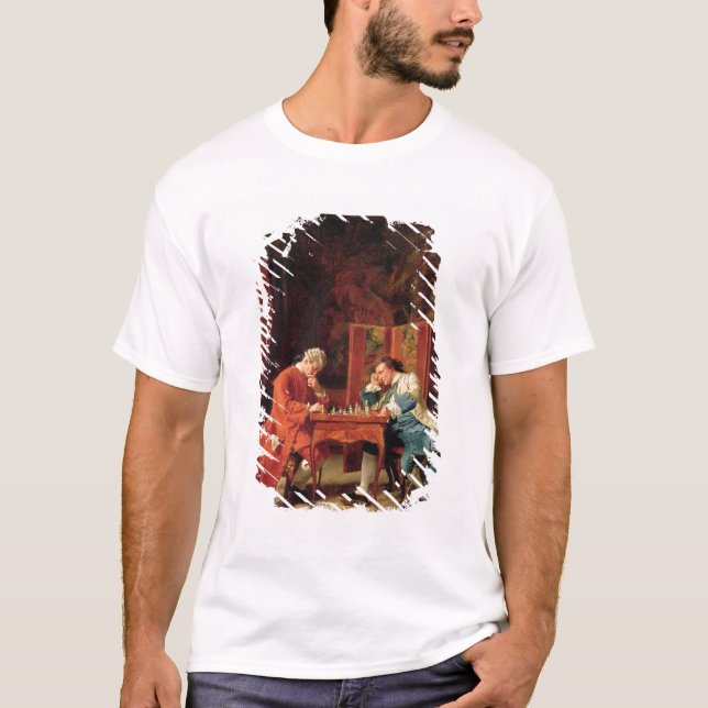 T-shirt Les joueurs d'échecs, 1856 (Devant)