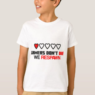 T-shirt Les joueurs ne meurent pas
