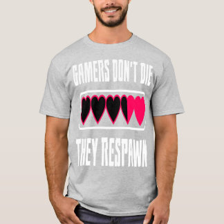 T-shirt Les joueurs ne meurent pas, ils se respectent