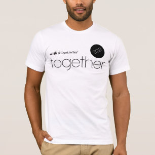 T-shirt Les jours aiment ce et Uber ensemble