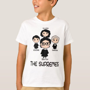 T-shirt Les Juges de la Cour suprême RBG de SUPREMES