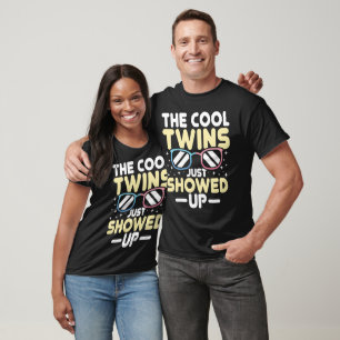 T-shirt Les Jumeaux Cool Venaient D'Être Montés