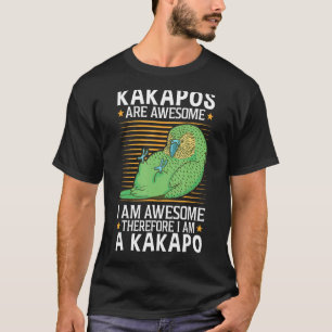 T-shirt Les kakapos sont géniaux Perroquets de hibou néo-z