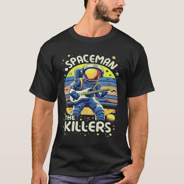 T-shirt Les Killers  la chanson Spaceman conçoit Brandon F (Devant)