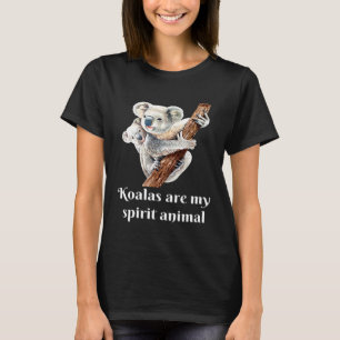 T-shirt Les koalas sont mon animal spirituel Maman bébé câ