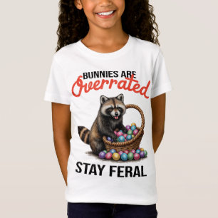 T-Shirt Les lapins c'est surfait Reste sauvage Mignon Anim