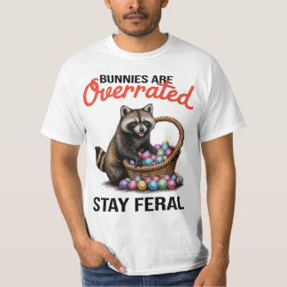 T-shirt Les lapins c'est surfait Restez sauvages Mignon An