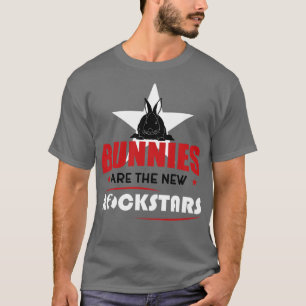 T-shirt Les lapins sont des rockstars