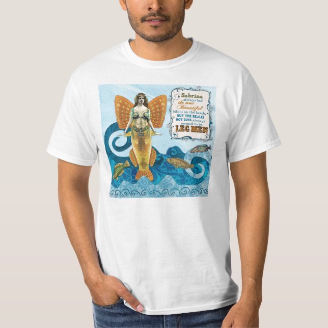 T-shirt Les larmes d'une sirène (Devant)