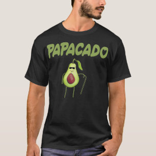 T-shirt Les Lauracées Funny Papacado Papa amp Cadeau père 