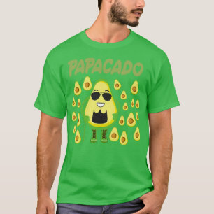 T-shirt Les Lauracées Funny Papacado Papa amp Cadeau père 