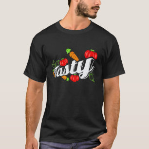 T-shirt Les légumes sont savoureux Végétariens et végans