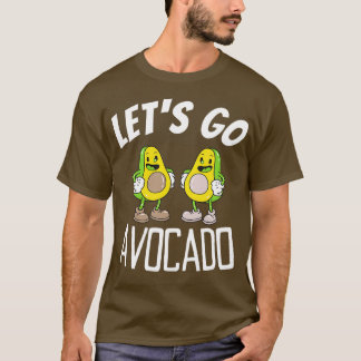 T-shirt Les Letx27 vont à Avocado 1
