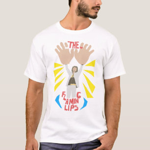 T-shirt Les lèvres flamboyantes - grandes mains