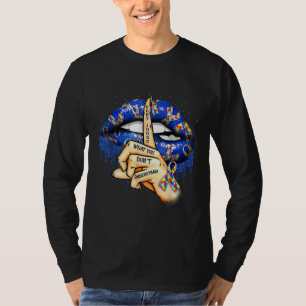 T-shirt Les Lèvres Ism Ne Jugent Pas Ce Que Vous Comprenez