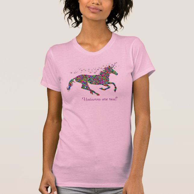 T-shirt Les licornes sont vraies ! (Devant)