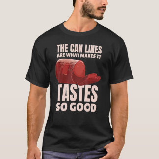 T-shirt Les Lignes Can Sont Ce Qui Le Rend Si Bon