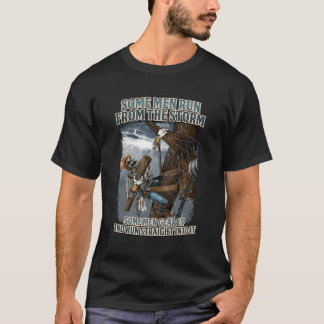 T-shirt Les Linéaires Électriques Courent Directement Dans