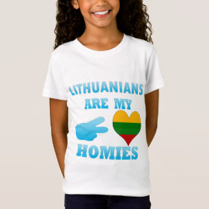 T-Shirt Les Lithuaniens sont mon Homies