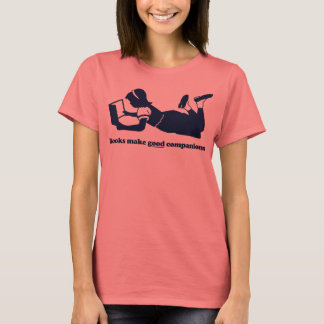 T-shirt Les livres font de bons compagnons