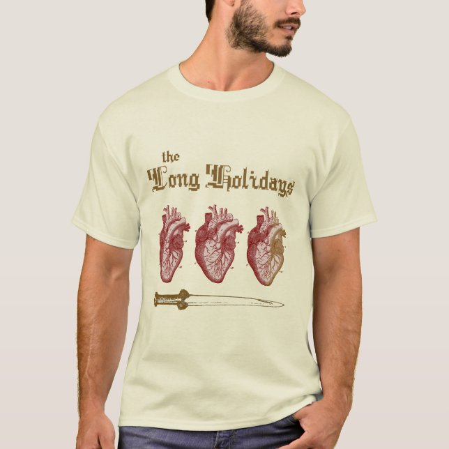 T-shirt Les longues vacances : Chemise de récipient de (Devant)