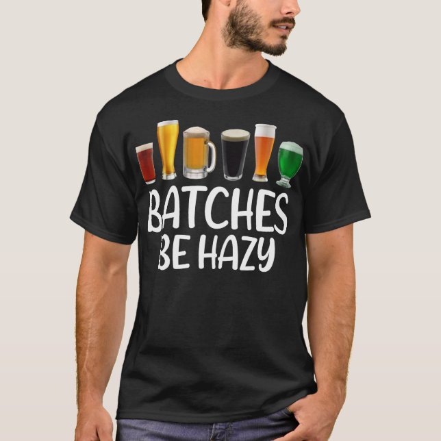 T-shirt Les lots de bière doivent être brumeux Artisanat d (Devant)