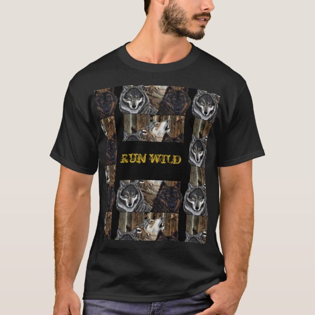 T-SHIRT LES LOUPS (Devant)
