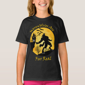 T-shirt Les loups-garous sont quatre vrais