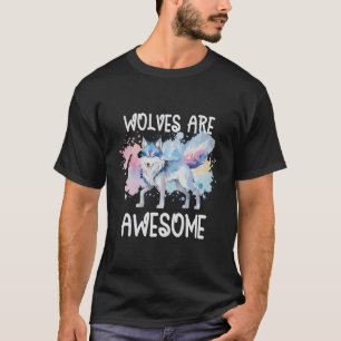 T-shirt Les Loups Sont Un Loup Super Japonais Anime Manga 