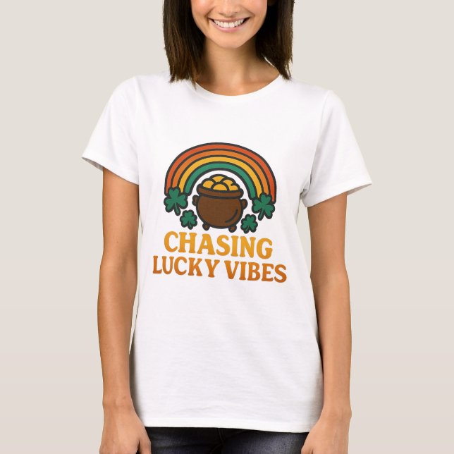 T-shirt Les Lucky Vibes de St. Patrick (Devant)