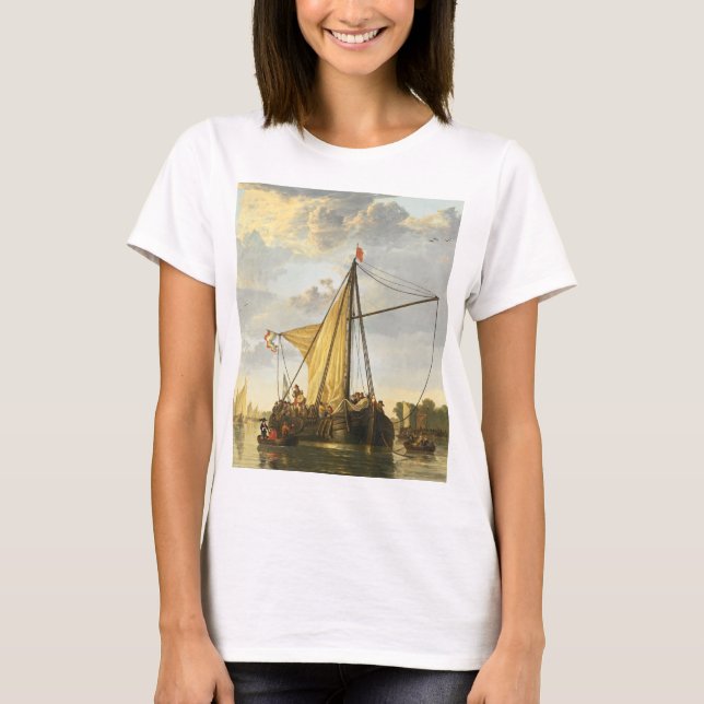 T-shirt Les Maas à Dordrecht Aelbert Cuyp (Devant)