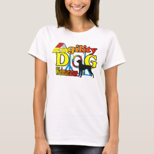 T-shirt Les maillots d'agilité de Weimaraner