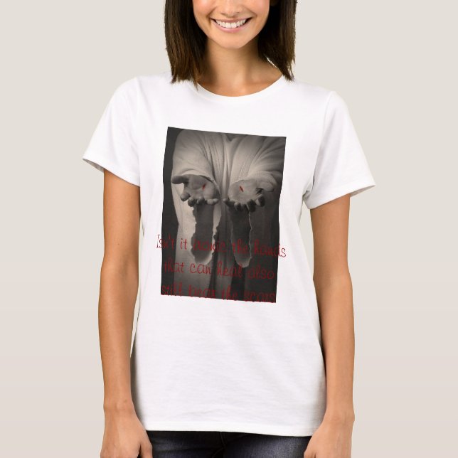 T-shirt Les mains curatives (Devant)