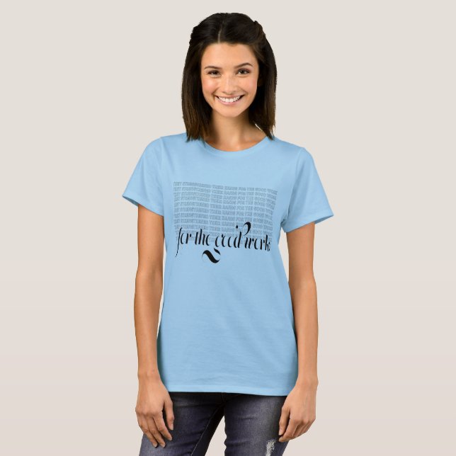 T-shirt Les mains de DevoPod en bible de 2h18 de Nehemiah (Devant entier)