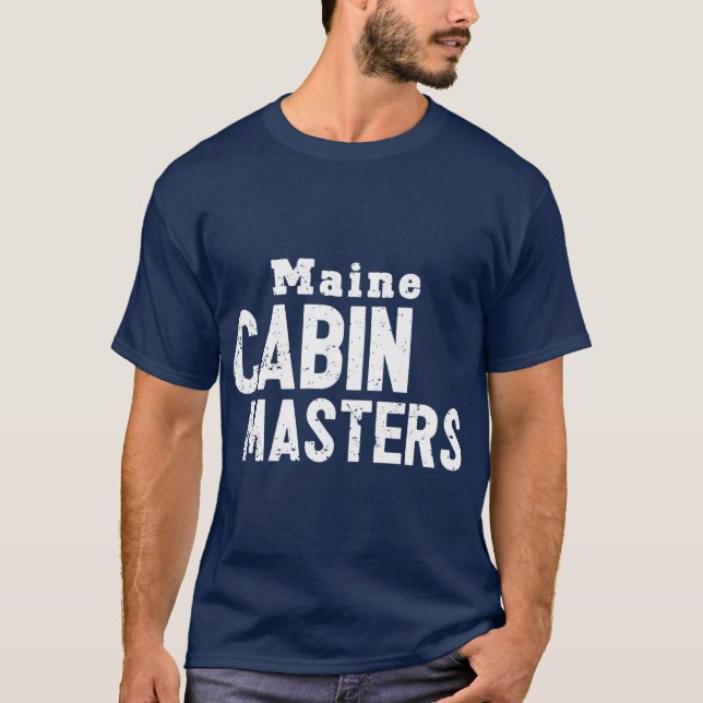 T-shirt Les Maîtres de cabane du Maine (Devant)