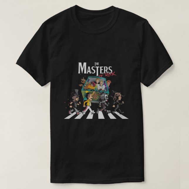 T-shirt Les Maîtres De Rock (Design devant)