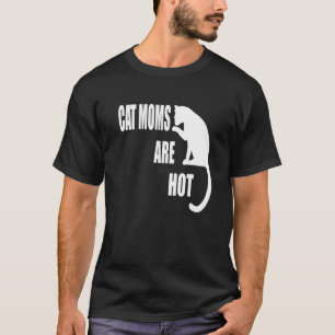 T-shirt Les mamans de chats sont sexy