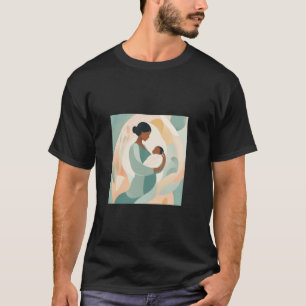 T-shirt Les mamans heureuses élèvent des bébés heureux