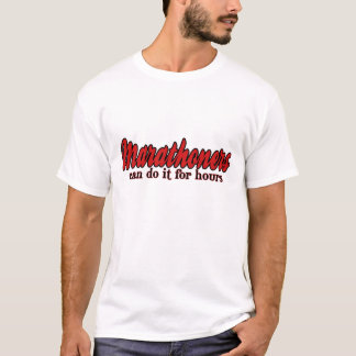 T-shirt Les Marathoners peuvent le faire pendant des