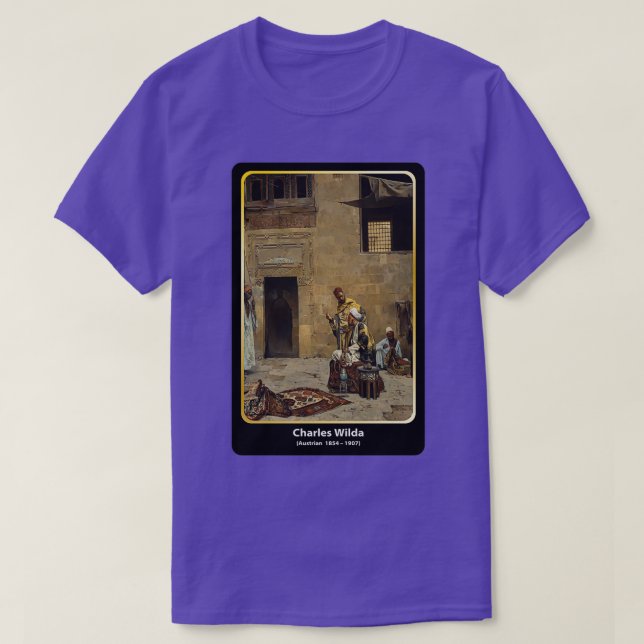 T-shirt Les Marchands de tapis 1889 ART figuratif (Design devant)