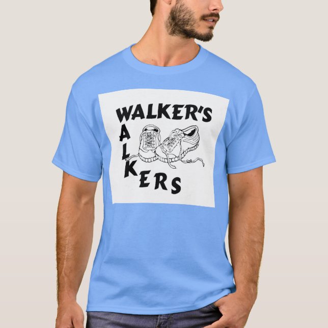 T-shirt Les marcheurs du marcheur (Devant)