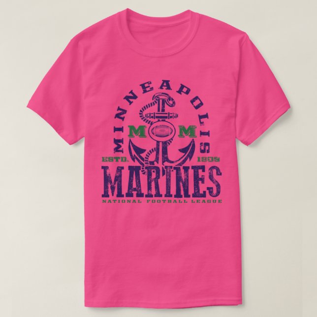 T-shirt Les Marines de Minneapolis (Design devant)